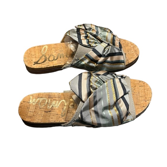 Sam Edelman Heidi Striped Knot Sandals - Picture 5 of 9